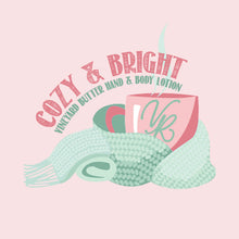 Load image into Gallery viewer, Vineyard Butter Hand & Body Lotion - Cozy + Bright Collection Scents