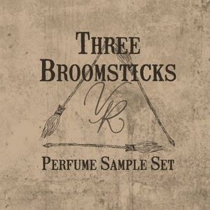 Sample Set of Three Broomsticks Perfume Oils