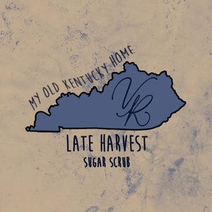Late Harvest Sugar Scrub - My Old Kentucky Home Collection